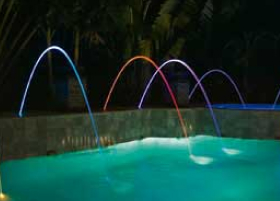 Iluminación para piscinas